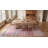 Maya Giselle Pink Flatweave Wool Contemporary Plaid Hand-Knotted Area Rug-351321435