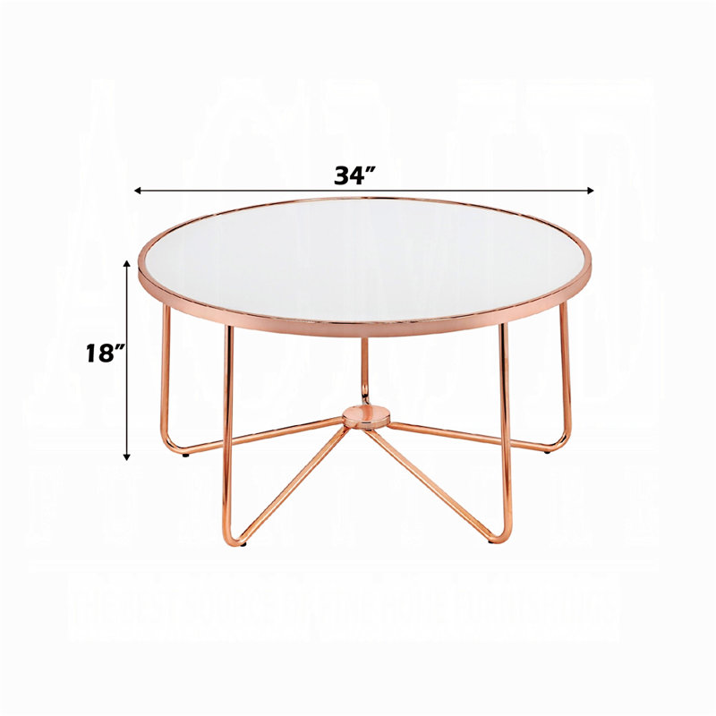 Table basse ronde