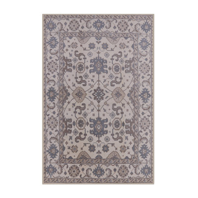 Tapis oriental beige / bleu / brun Armen