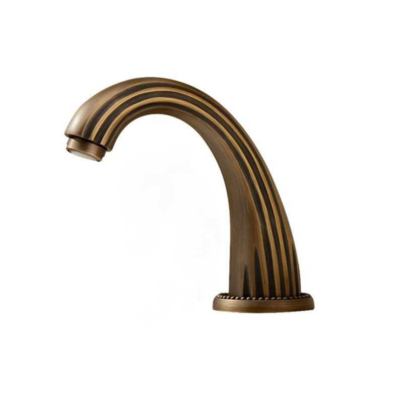 Robinet à capteur sans contact en laiton à finition dorée antique The BathSelect Venice 