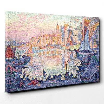 Paul Signac - Wrapped Canvas Painting