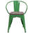 Kesterson Metal Chair with Wood Seat and Arms-1340017045
