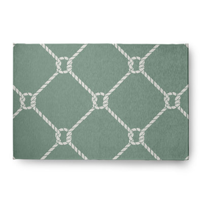 Chenille Geometric Indoor Rug