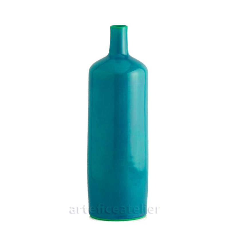 Chrishon Handmade Ceramic Table Vase, 30cm H x 10cm W x 10cm D, White