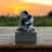Clumm Weather Resistant Table Top Fountain with Light