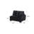Bentley Modern Style Corduroy Fabric Upholstered CORNER Wedge Made With Wood Frame In Black Same As G150110452 (NJ Warehouse Inventory)-453744556