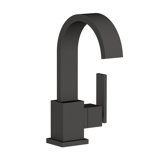 Secant Single Hole Bathroom Faucet with Drain Assembly