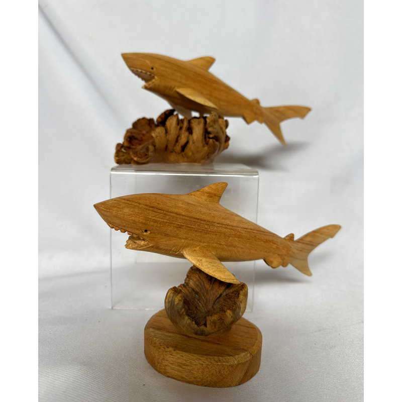 Shark On Wood