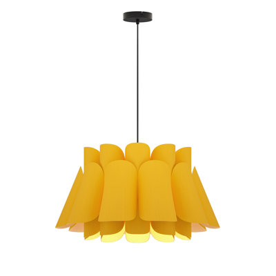 Luminaire suspendu noir 1 lumière Federica