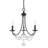 Mbagaya 3 - Light Steel Dimmable Empire Chandelier-1010645468