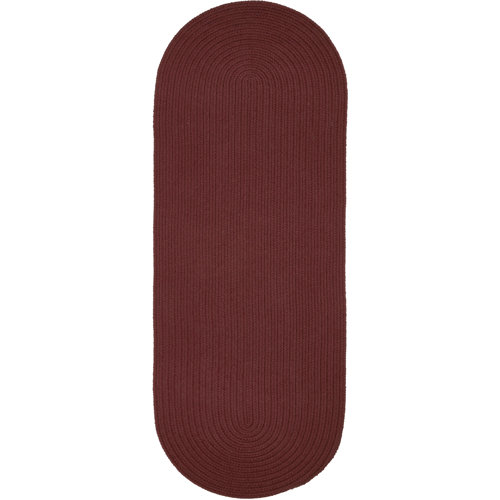 August Grove® Smyth Hand Braided Burgundy Indoor / Outdoor Rug ...