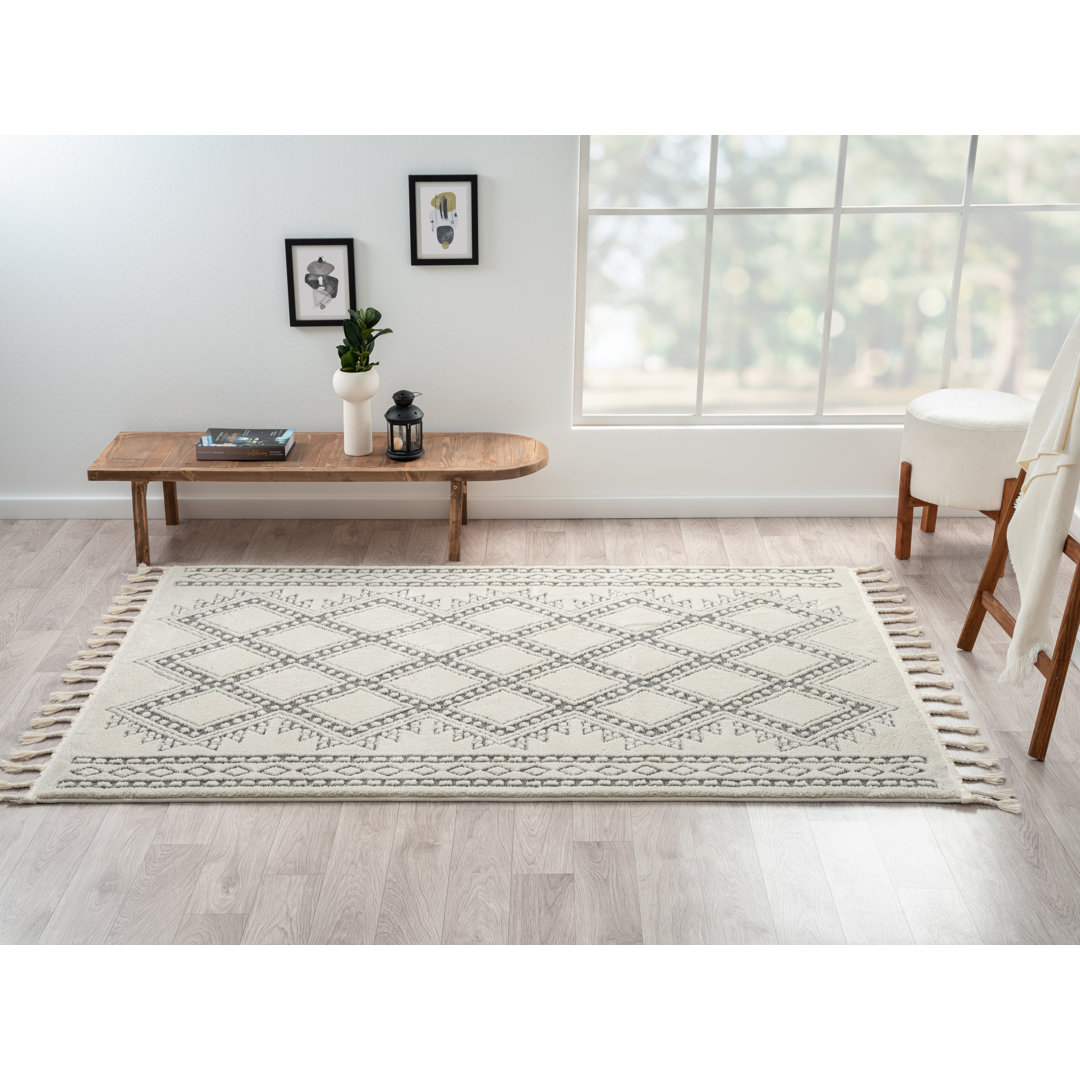 Teppich Delight Tapis weiß