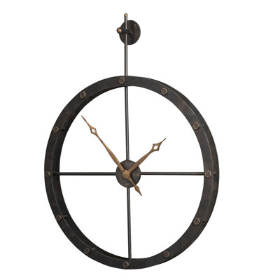 Metal Analog Wall Clock