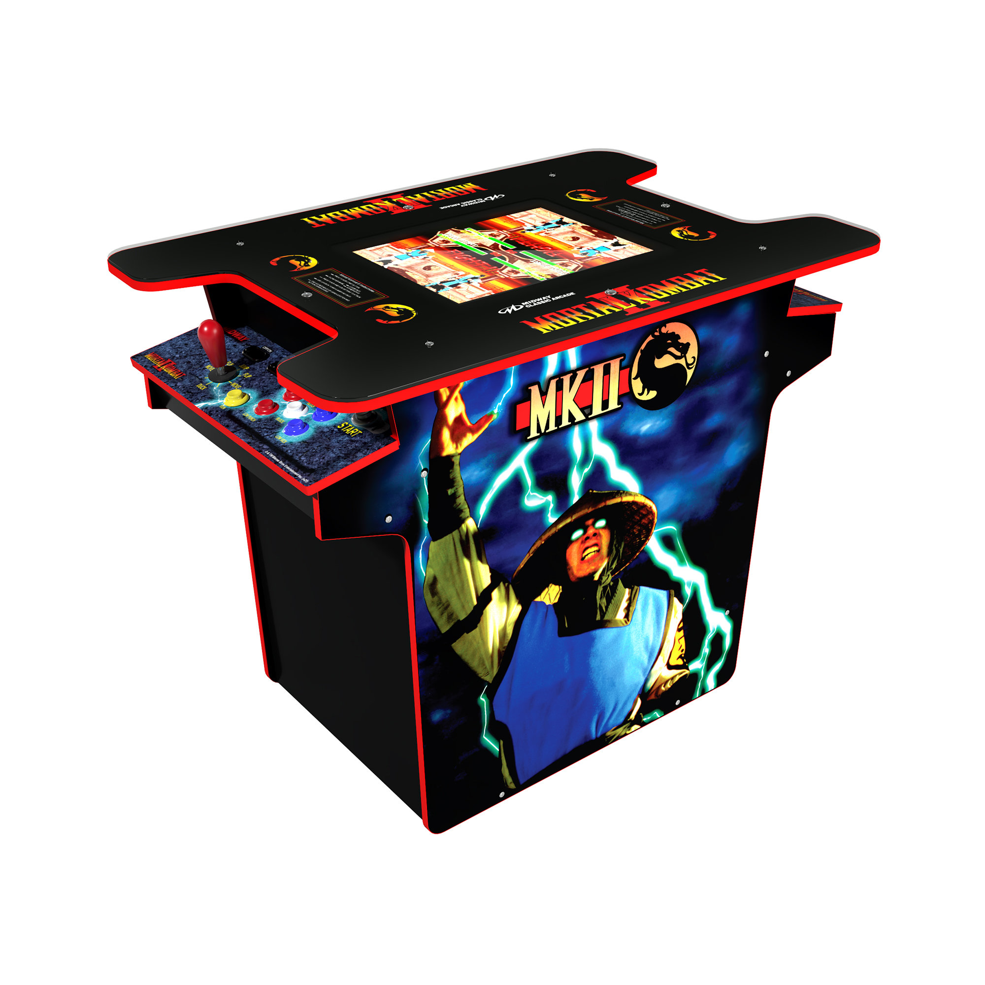 Master fatalities on Arcade1Up's Mortal Kombat 12-in-1 cabinet down at  $249, more from $120