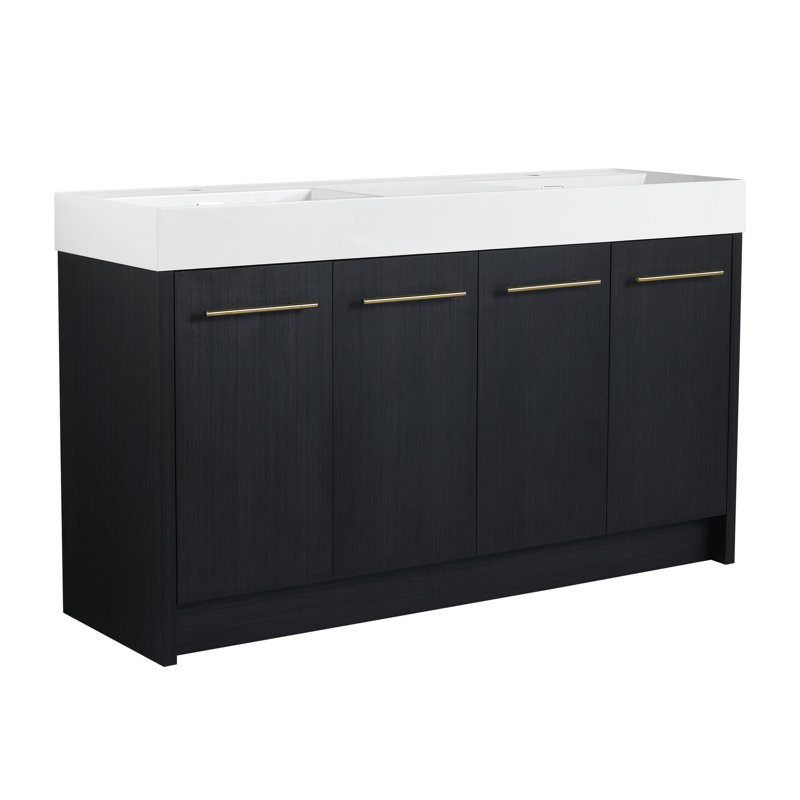 Ensemble de meuble-lavabo autoportant