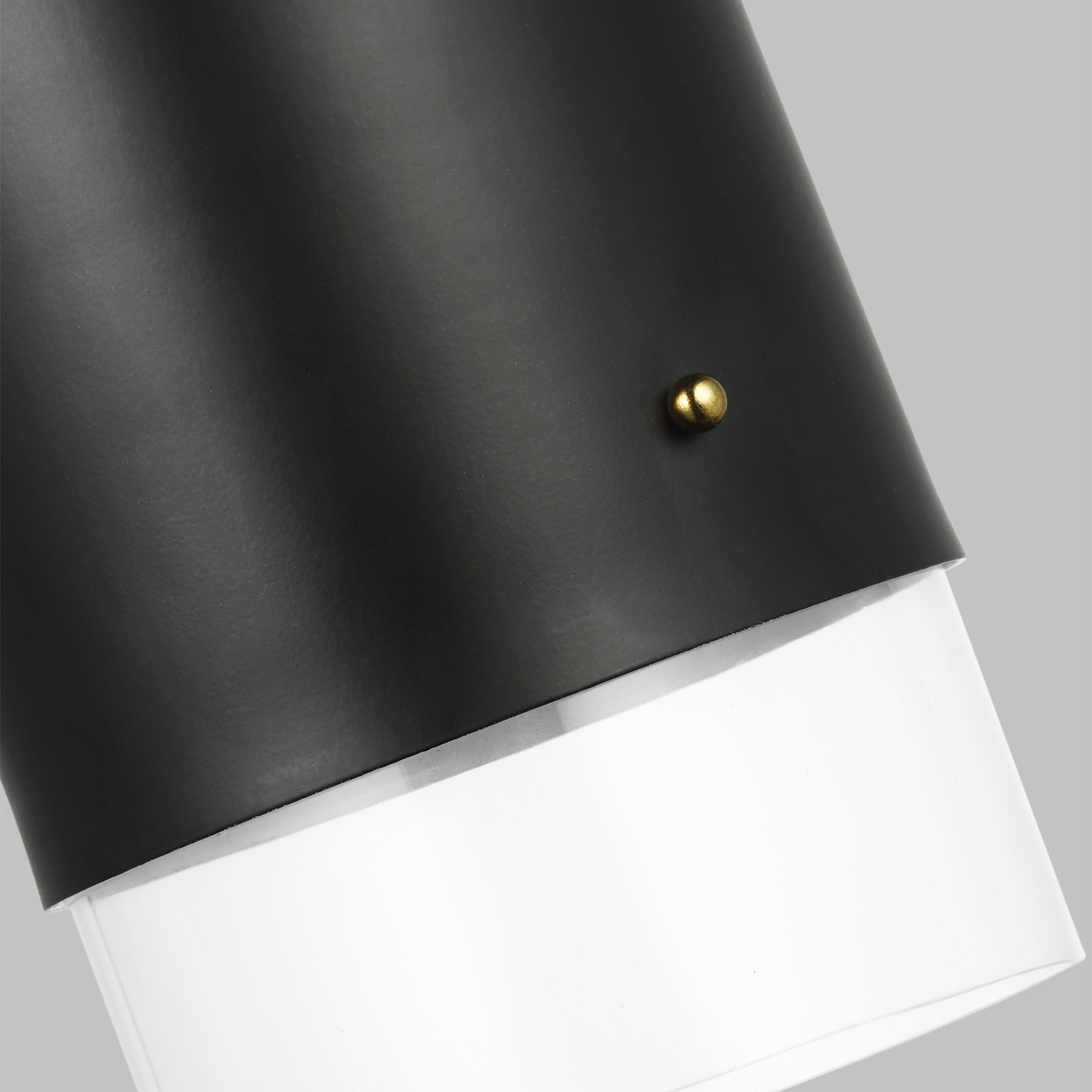 Saeger Dimmable Single Pendant, Black