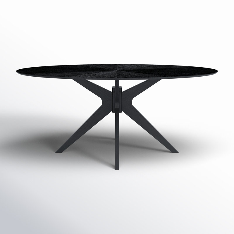 Fenway 70.5'' Oval Starburst Dining Table