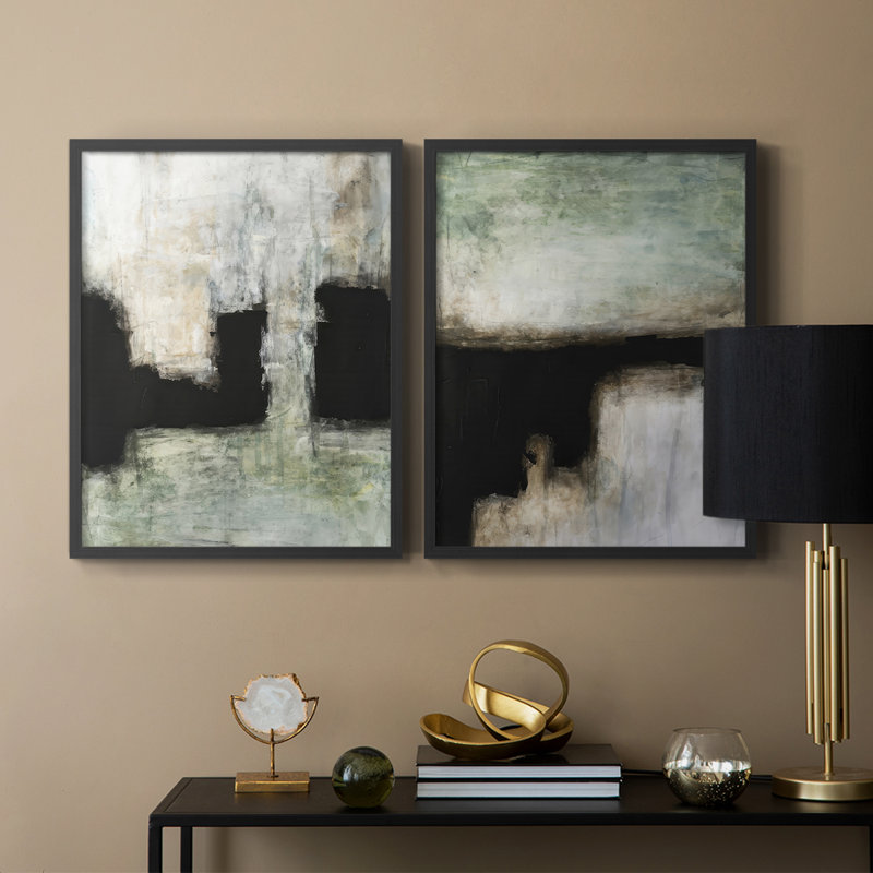 Impression encadrée Penumbra I-Premium - prête à être accrochée - aucun clou requis - aucun clou requis, H 29 po x l 46 po