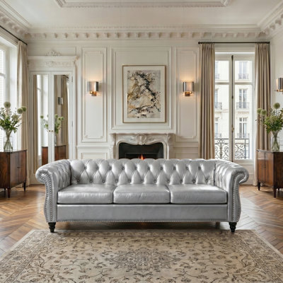 Rolled Arm 3-Seater Sofa