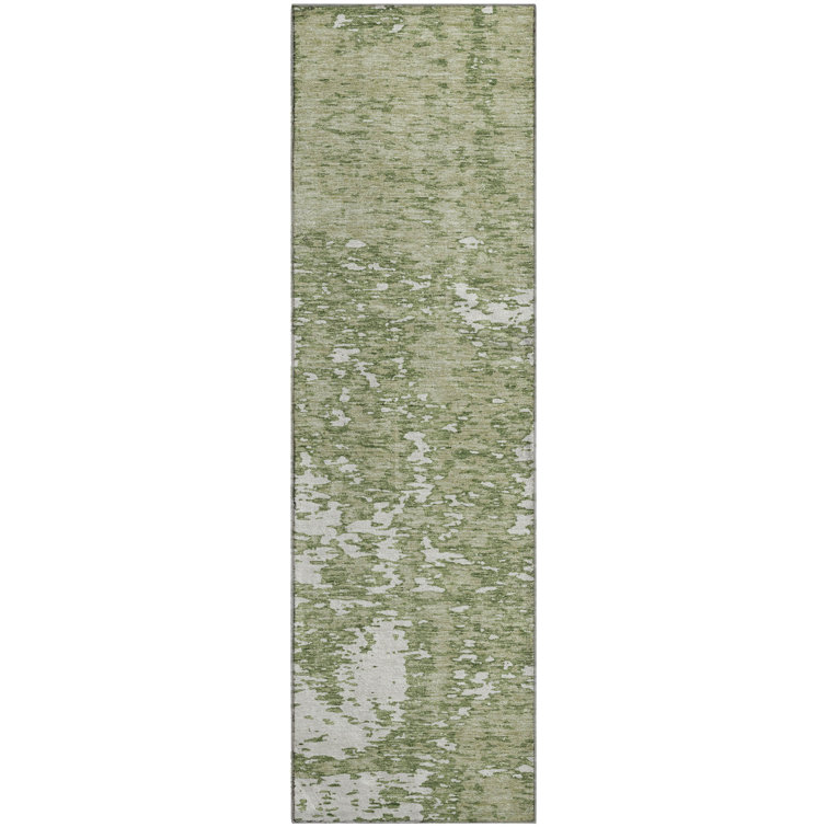 Premium Machine Washable Prisco Aloe Rug