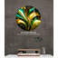 Horloge murale silencieuse en verre trempé-1169283047