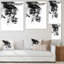 «Black Elegant Fashion Portrait» - art mural sur toile Glam-546886021-546886027