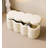 Ins-Style Cloud-Shaped Lambwool Solid Wood Storage Ottoman