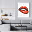 Beautiful Red Mouth - Toile romantique pour femme