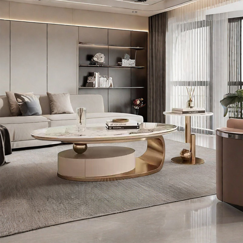 Tables basses simples et luxueuses