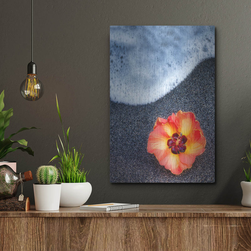 «Beach Floral» par Dennis Frates, H 16 po x l 12 po