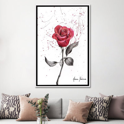 Pétale de rose par Ashvin Harrison - reproduction