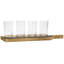4 Piece 118ml Glass Beer Flight Set