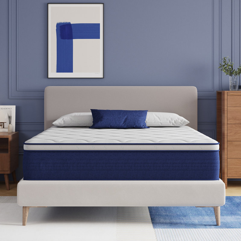 Avenco 14'' Medium Soft Gel Memory Foam Hybrid Mattress, Queen