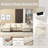 110.6" U-Shape Chenille Sofa-474092472