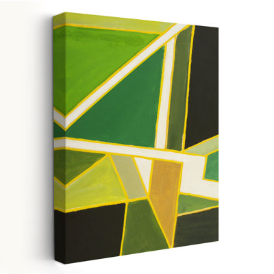 Art graphique vert - Art abstrait