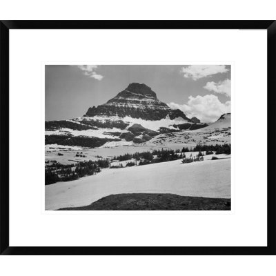 " View From Logan Pass, Montana - 1941 " by Ansel Adams