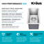 KRAUS Standart Pro Undermount 16 Gauge Stainless Steel Bar Kitchen Sink-86883033-98155498