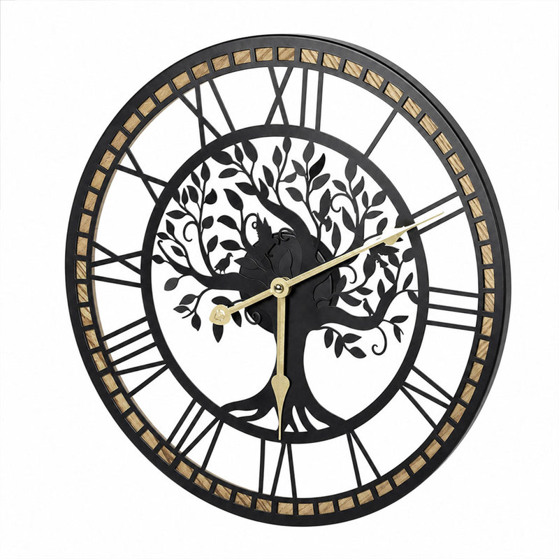 Iron Digital Wall Clock