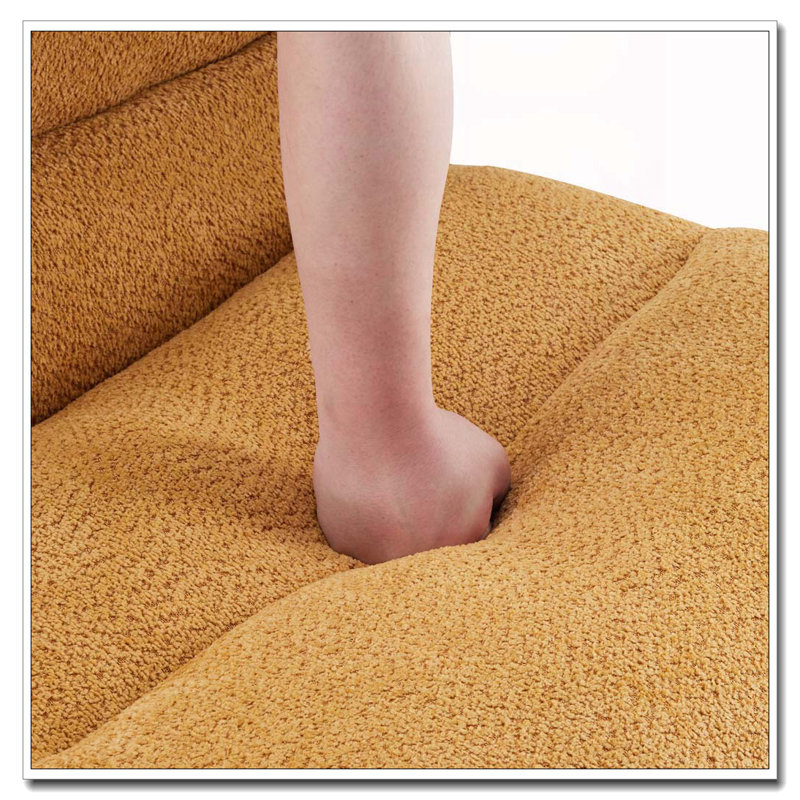 Fauteuil moderne avec assise moelleuse, Gingembre gingembre