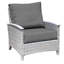 Bella Wicker Teak Outdoor Lounge Chair-1037614403-1037255479