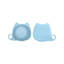 Couvercle réutilisable pour aliments en silicone, bleu-131216652
