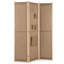 120 cm wide x 170 cm high 3-panel folding room divider