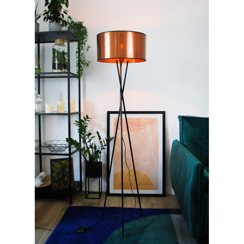 PARYŻ MIRROR 160cm Tripod Floor Lamp