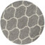 Myshaggy Collection Rugs Trellis Design in Grey-2029947496