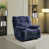 Velours bleu foncé est en rupture de stock