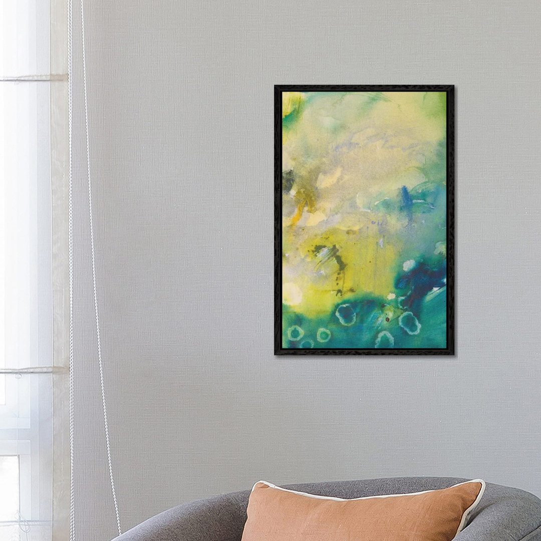 Leinwandbild Turquoise Flow III von Jennifer Gardner