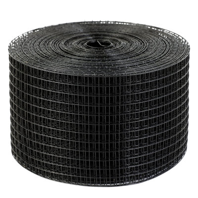 Pare-soleil à panneau solaire de 8 pouces x 100 pieds, ensemble de rouleau de protection anti-rouille avec revêtement en PVC antirouille, protecteur de panneau solaire avec fils de pneu de 50 pièces, treillis métallique de 1/2 pouce