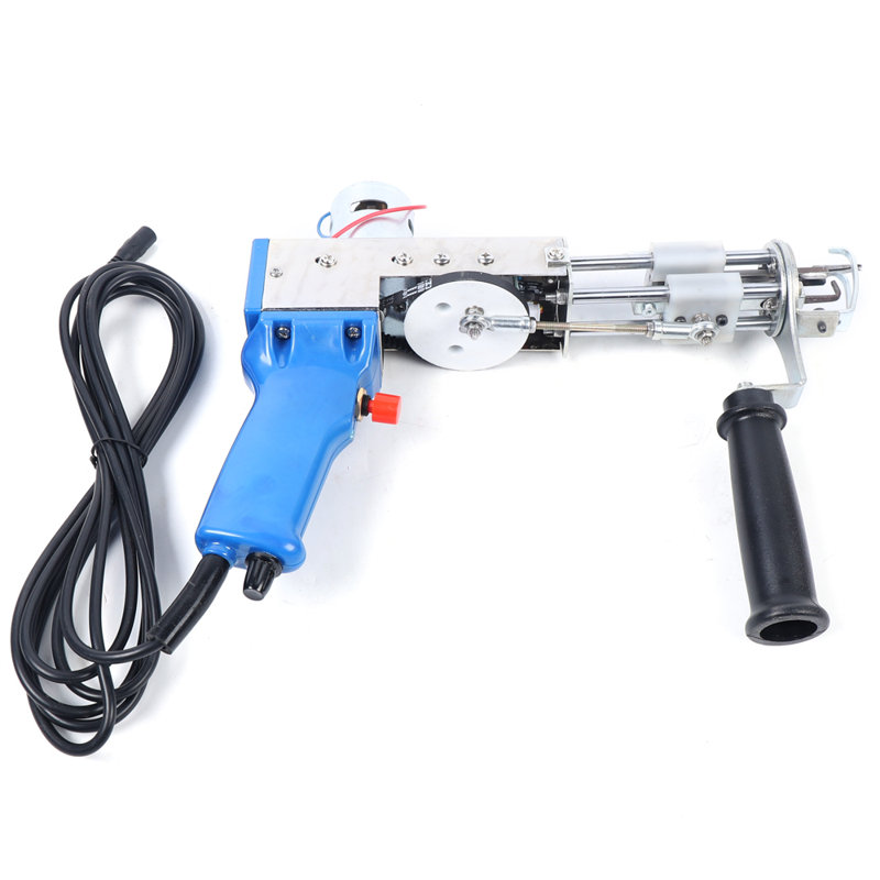Carpet Rug Making Hand Craft Gun Loop Pile Flocking Machine Kit 9-21mm