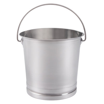 Flosi 2/ 3.7 Gallon Stainless Steel Bucket With Lid