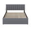 Lit plateforme tapissier avec gigogne grand Teddy